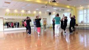 «MAMY BLUE» ФРАГМЕНТ УРОКА. ОМСК. Lariva Dance. 09.12 .2022 г.