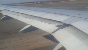 Взлет Симферополь-Москва Airbus A320-200 (Sharklets) 2016