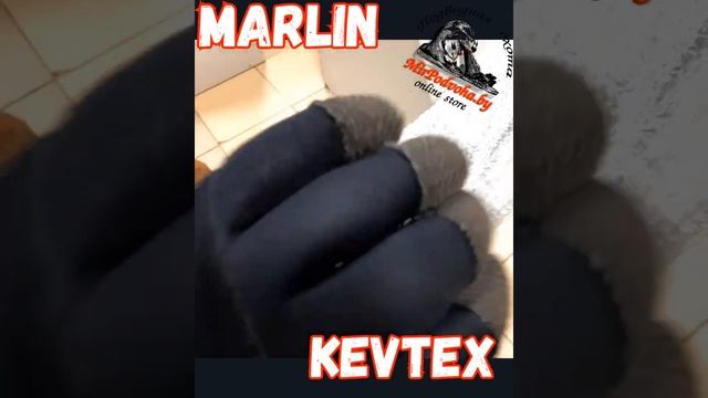 Неопреновые перчатки Marlin Kevtex neoprene kevlar gloves