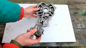 Жигулёвский маслонассос в Днепр МТ. motorcycle engine oil pump