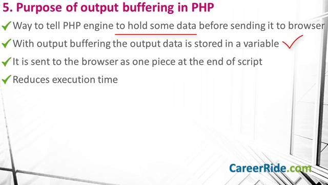 PHP Interview Questions and Answers - For Freshers and Experienced Candidates