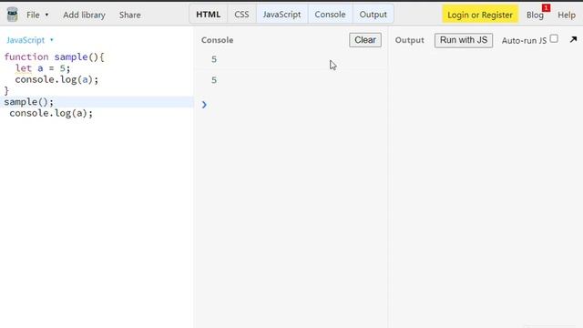 JavaScript  - Interview Preparation  - Scope -Tamil