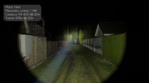 Trustifire T90R SBT90.2 thrower flashlight review | Night shots and runtimes | Comparison