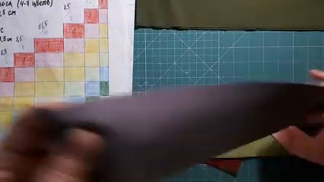 Пэчворк для начинающих. Учимся делать эскизы для барджелло. И шьём дорожку на стол. смотреть онлайн