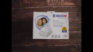 ВИДЕО ОБЗОР Ингалятор компрессорный B Well PRO 110 белый
