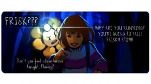 |UNDERTALE| A viagem de Flowey e Blind Frisk (Undertale AU) - Comic Dub [PT/BR]