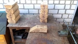 Как сделать удобные  садовые скамейки с массива дуба.How to make a garden bench.