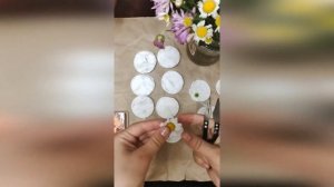 Как высушить ромашки в ватных дисках #shorts