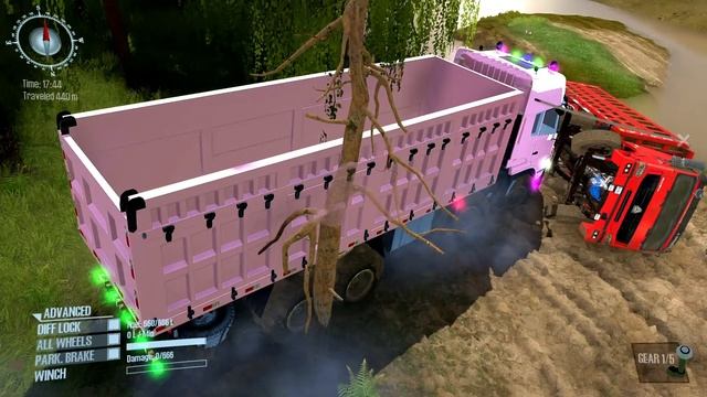 Farming Simulator 19 - MERCEDES TOW TRUCK Pulls A Dump Truck Out Of The River2022 смотреть онлайн