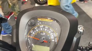 Honda Cross Cub 110 at TMS 2022. New Color