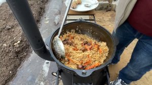 Шикарнейший Плов В Казане на огне ! Лучший рецепт