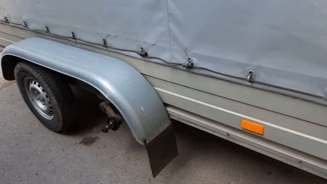 Замена подшипника ступицы колеса на легковом прицепе. смотреть онлайн