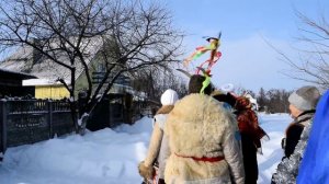 ИДЕМ  КОЛЯДОВАТЬ # КАК  ВСТРЕЧАЮТ НАС ЛЮДИ #