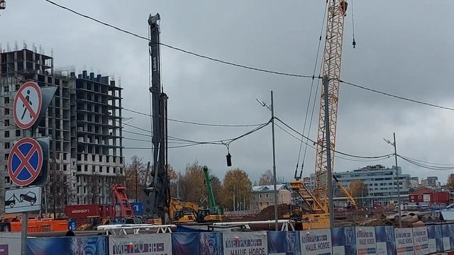 Строительство метро станции Сенная в НН. смотреть онлайн