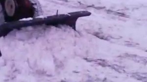 уборка снега мотоблок