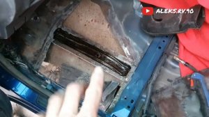 TOYOTA RAV 4. Ремонт сгнившего пола.  Не что не вечно, Тойота  не исключение.