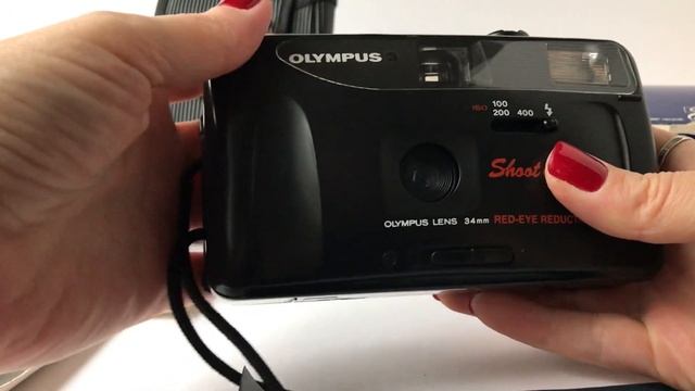 35mm film camera Olympus Shoot & Go R смотреть онлайн