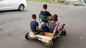 машина из гироскутера