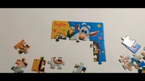 БУБА собираем пазл для детей. Booba puzzle. Booba and his friends.