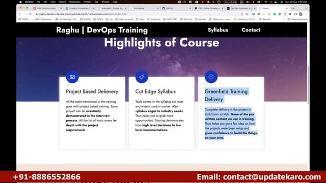 AWS Devops Training Videos 3 For Beginners +91 8886552866