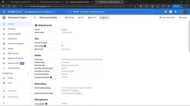 Deploying Google Kubernetes Engine | GCCP #lab смотреть онлайн