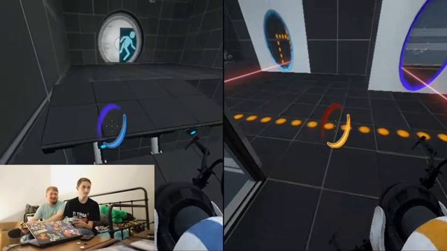 Unleashing Chaos: Inkbendybro & Boris bro in Portal 2 Multiplayer смотреть онлайн