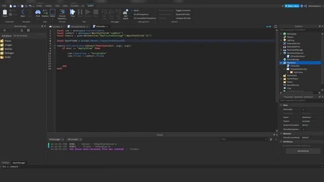 How To Create a Character Editor in ROBLOX Studio | Part 2 смотреть онлайн