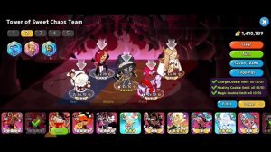 Cookie Run Kingdom Tower Of Sweet Chaos Tray 159 to 164