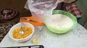 Постные пирожки с морковкой .