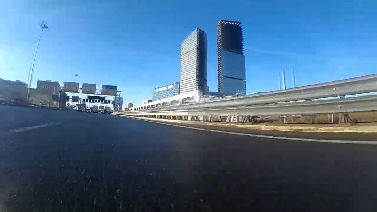 ТТК (внешняя сторона) с высоты бампера (Москва) смотреть онлайн