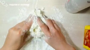 Пластик для лепки в домашних условиях. Самый простой рецепт. Самозастывающее тесто