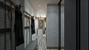 Дизайн проект студии (площадь 23 кв.м.)