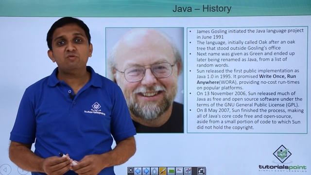 Java - Overview & History смотреть онлайн