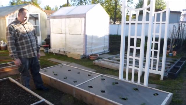 Огородничество. Выпуск #19 -Грядки-Короба или Приподнятые Грядки - Лучшее решение для Огорода Аляск