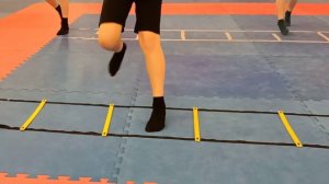 #координационнаялестница  #ОРУ на координационной лестнице на все группы мышц/10 простых упражнений