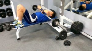 Русский жим 35 кг