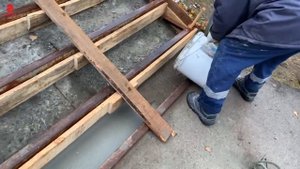 Как отремонтировать (залить) ступени лестницы?