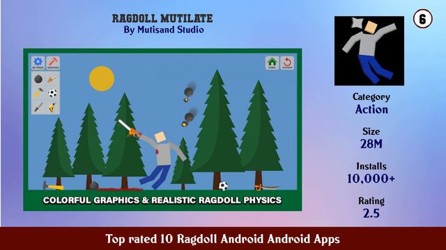 Top rated 10 Ragdoll Android Android Apps смотреть онлайн