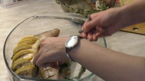 СУДАК С ОВОЩАМИ в духовке