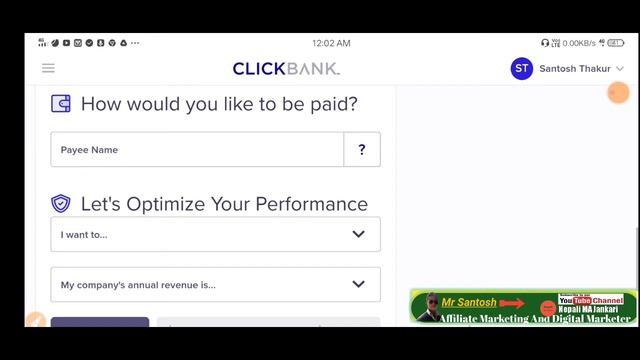 Click Bank Affiliate Marketing In Nepal Earn #$50 Per Day Challenge For Free Traffic смотреть онлайн