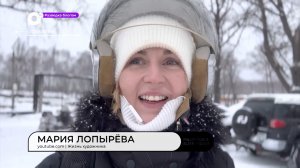 Разведка блогом / По заснеженному лесу / 08.02.23