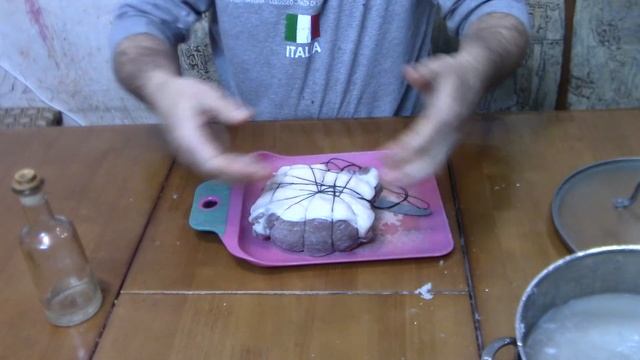 Вяленое мясо по итальянскому домашнему рецепту