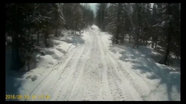 Еду на снегоходах(Иркутск) смотреть онлайн