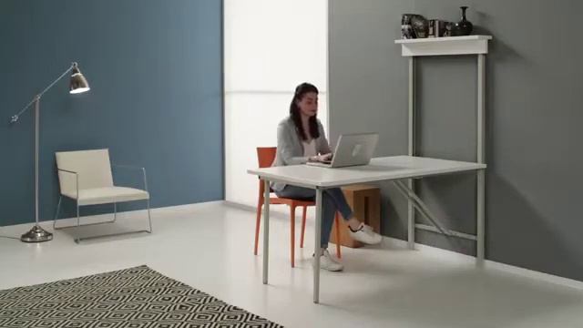 Roomier Stork Hidden Wall Table