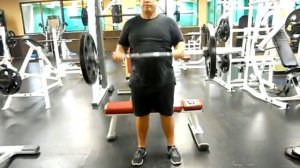 Barbell Curl 125 pounds for 8 reps