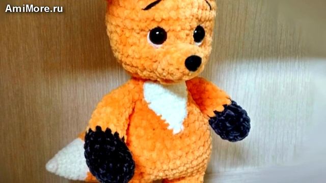 Амигуруми: схема Плюшевый Лисёнок. Игрушки вязаные крючком - Free Crochet Patterns.