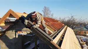 МОНТАЖ ОБРЕШЁТКИ КРЫШИ СВОИМИ РУКАМИ!