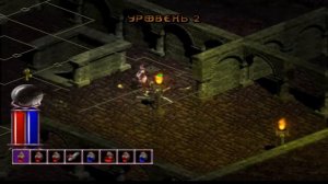 Diablo Прохождение (PS1) #2 Босс Мясник   Подземелья [ Уровень 2 ] (Сложность обычный)