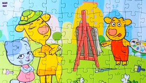 Оранжевая корова - Собираем пазлы вместе с MariKMV