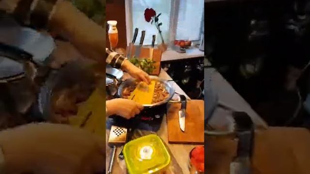 Готовим спагетти с соусом и мясом без воды и одном сотейнике от Zepter! смотреть онлайн